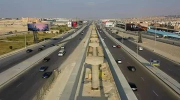 الطرق البديلة لشارع 26 يوليو في 6 أكتوبر بعد إغلاقه لتنفيذ خط مونوريل وادي النيل